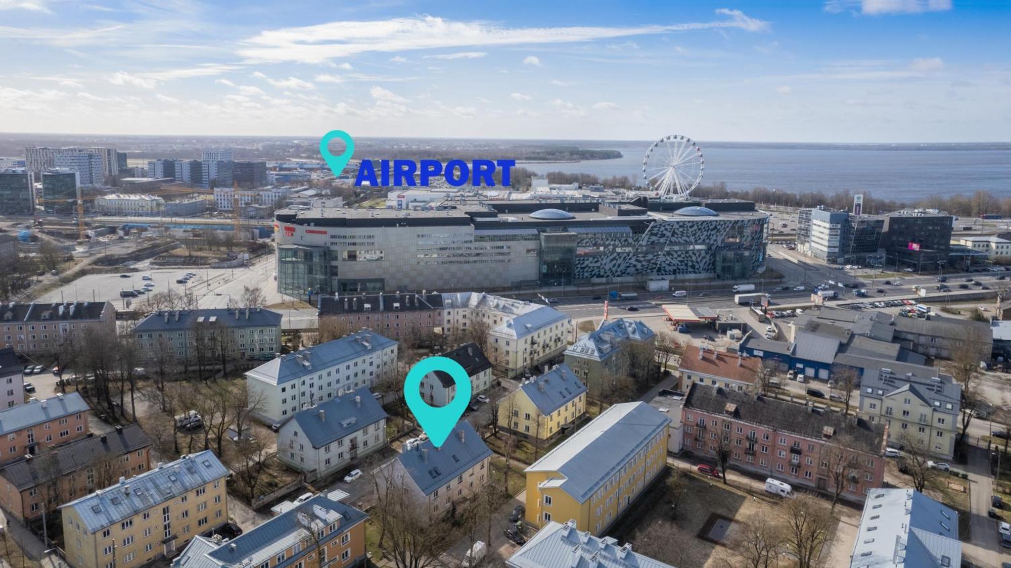 Revalia T1 Airport-Bus Station Studio Экстерьер фото